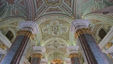 The Peter and Paul Cathedral Stock Footage 115013739