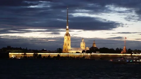 Peter and Paul Cathedral in Saint Petersburg, Russia Stock Footage 149501650