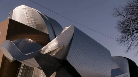 Peter B Lewis Building - Gehry Design - Static Stock Footage 89944784