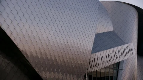 Peter B Lewis Building - Gehry Design - Tighter Stock Footage 89944791
