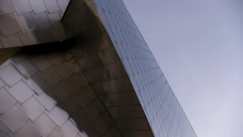 Peter B Lewis Building - Gehry Design Detail 4 Static Stock Footage 89944828