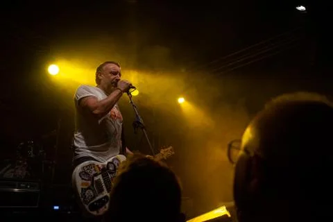 Peter Hook and The Light at Druso (BG) 08-04-2017 Stock Photos