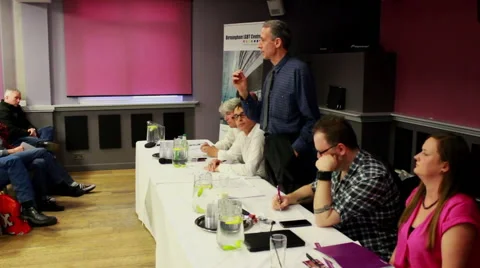 Peter Tatchell talking about sex and relationship education Stock Footage 52600635