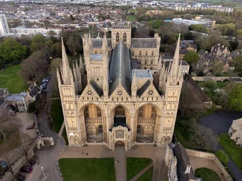 Peterborough Cathedral Stock-Fotos