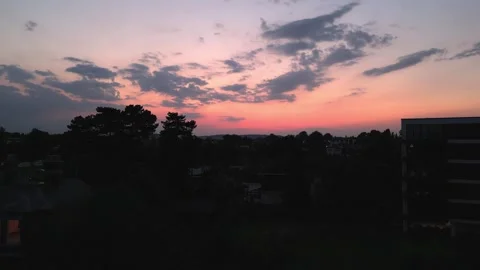 Peterborough Sunset 스톡 동영상 244126444