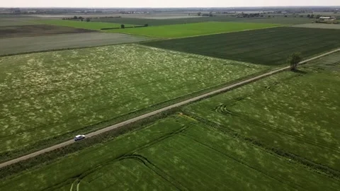 Peterbourgh Countryside Crops 스톡 동영상 243603361