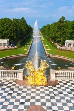 Peterhof Stock Photos
