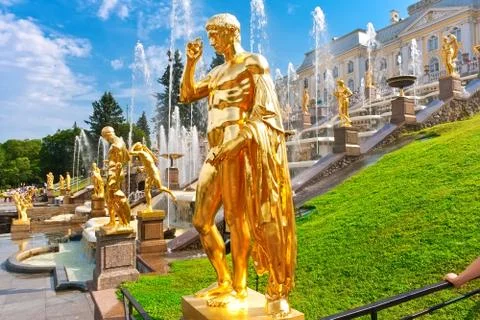 Peterhof Stock Photos