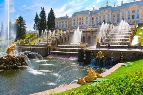 Peterhof Stock Photos