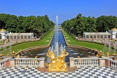 Peterhof Stock Photos