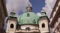Peterskirche Peter Church Baroque Roman Catholic Parish Building Vienna Landmark HD Footage
