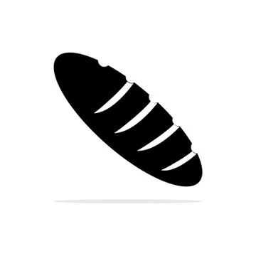 Petit Pain Bread Roll icon. Vector concept illustration for design. Stock Illustration