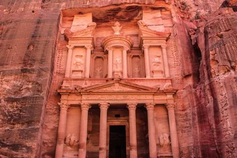 Petra in Jordan Stock Photos