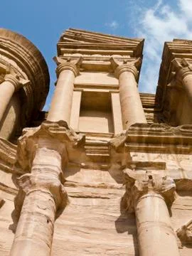 Petra monastery 写真素材