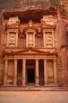 Petra monastery Foto stock