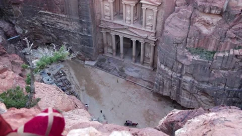 Petra, The Treasury Stock Footage 146050887