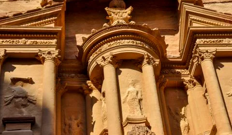 The Petra Treasury 写真素材