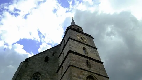 Petrikirche in Kulmbach Stock Footage 117121872