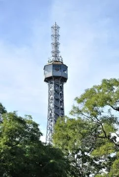 Petrin tower 스톡 사진