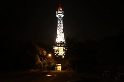 Petrin Tower 스톡 사진