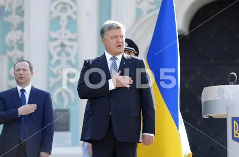 Petro Poroshenko, the President of Ukraine Stock Photos