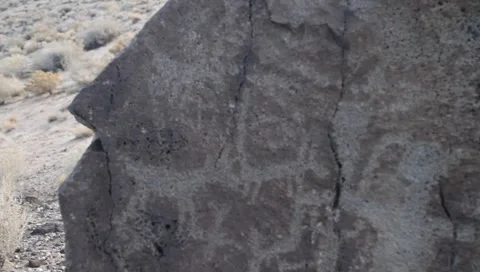 Petroglyph National Monument  9502 Stock Footage 1002196