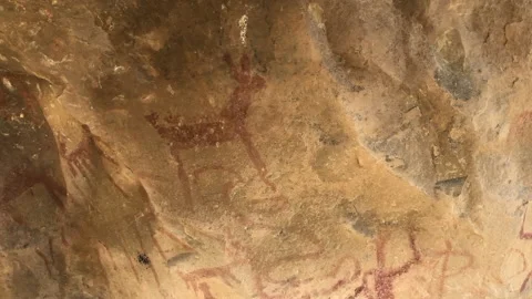 Petroglyphs Stock Footage 201912003