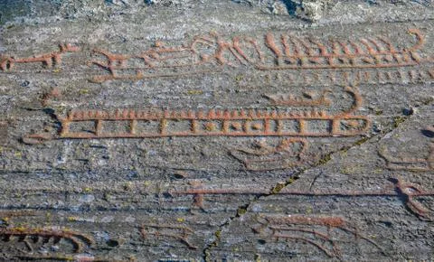 Petroglyphs Stock Photos