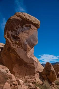 Petroglyphs in Utah Stock Photos