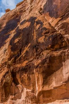 Petroglyphs in Utah Stock Photos