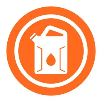 Petrol jerrican 스톡 일러스트