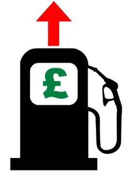 Petrol Prices Stock Illustration