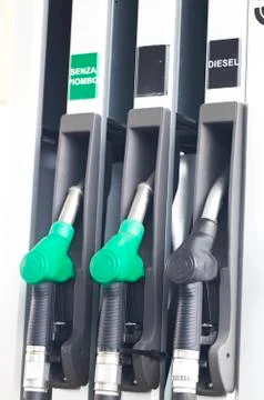 Petrol pump Foto stock