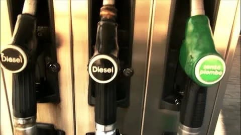 Petrol Pumps Stockbeeldmateriaal 11520568