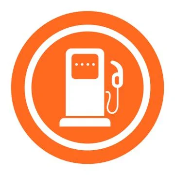 Petrol station Stock Illustration