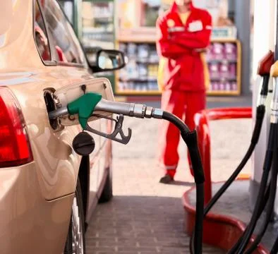 Petrol station Stock Photos
