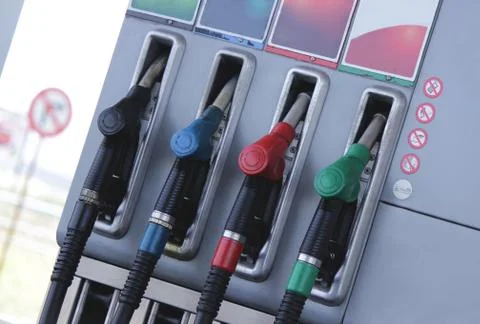 Petrol station Stock Photos