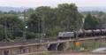 Petroleum Cisterns Oil Tanks Wagons Cars Moving Train Passing Import Goods Load 4k or 4k+ Resolution