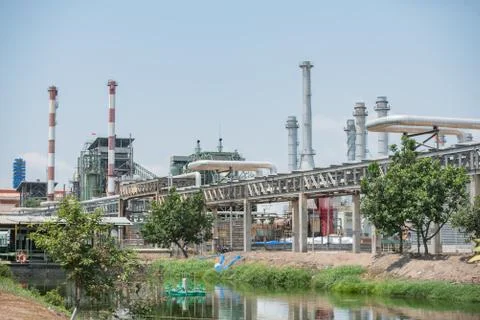 Petroleum industry Stock Photos