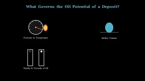Petroleum Reserves Volumetric Method - How much hydrocarbon lies beneath the Stock Footage 340536240