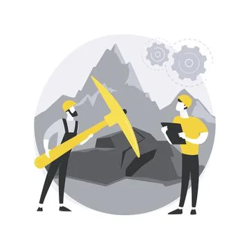 Petrology abstract concept vector illustration. Stock Illustration