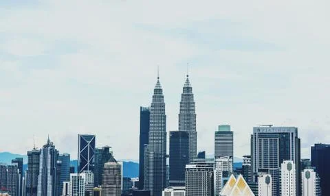 Petronas Tower Kuala Lumpur City Stock Photos