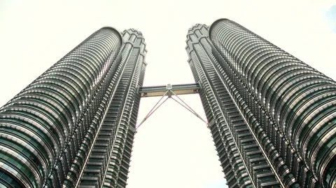 Petronas Towers, day Stock Footage 44124614