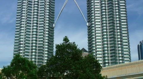 Petronas Towers Stock Footage 303501