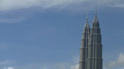 Petronas towers Stock Footage 720493