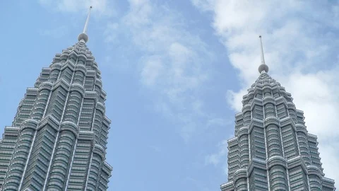 Petronas Twin Tower Stock Footage 117975724
