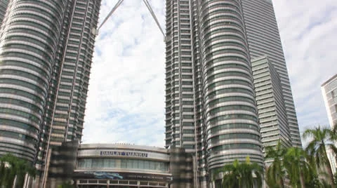Petronas twin towers Stockbeeldmateriaal 24862488