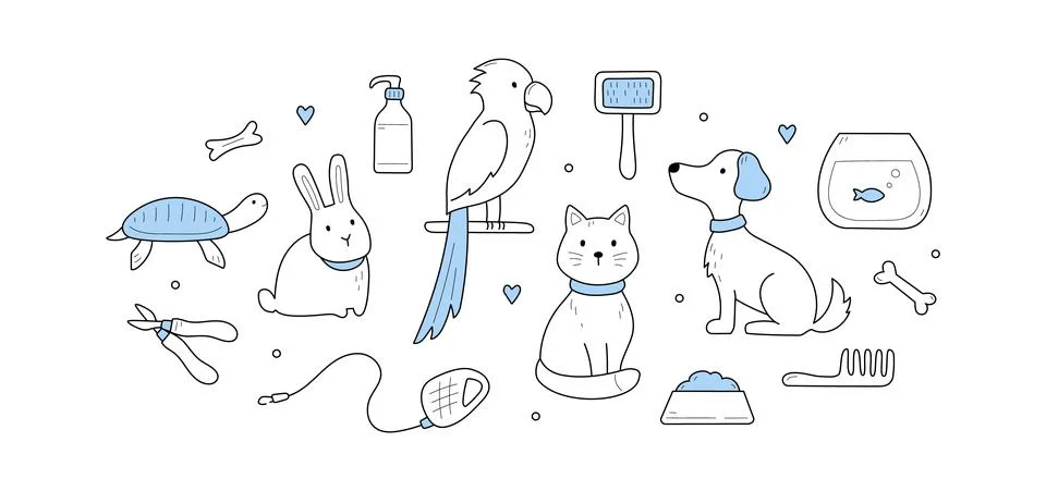 I Love Animals Illustrations ~ I Love Animals Vectors | Pond5