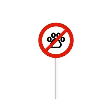 Pets signs set. Please clean up after your pet Stock Illustration