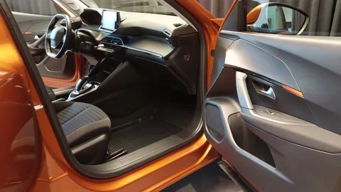 Peugeot 2008 Interior Video inside cockpit cabin Stock Footage 203797166